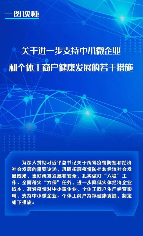 一图读懂 关于进一步支持中小微企业和个体工商户健康发展的若干措施（信息技术开发篇）