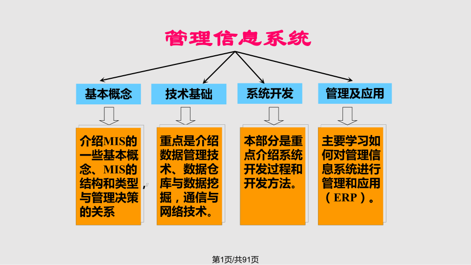 管理信息系统概念、结构与网络信息技术开发